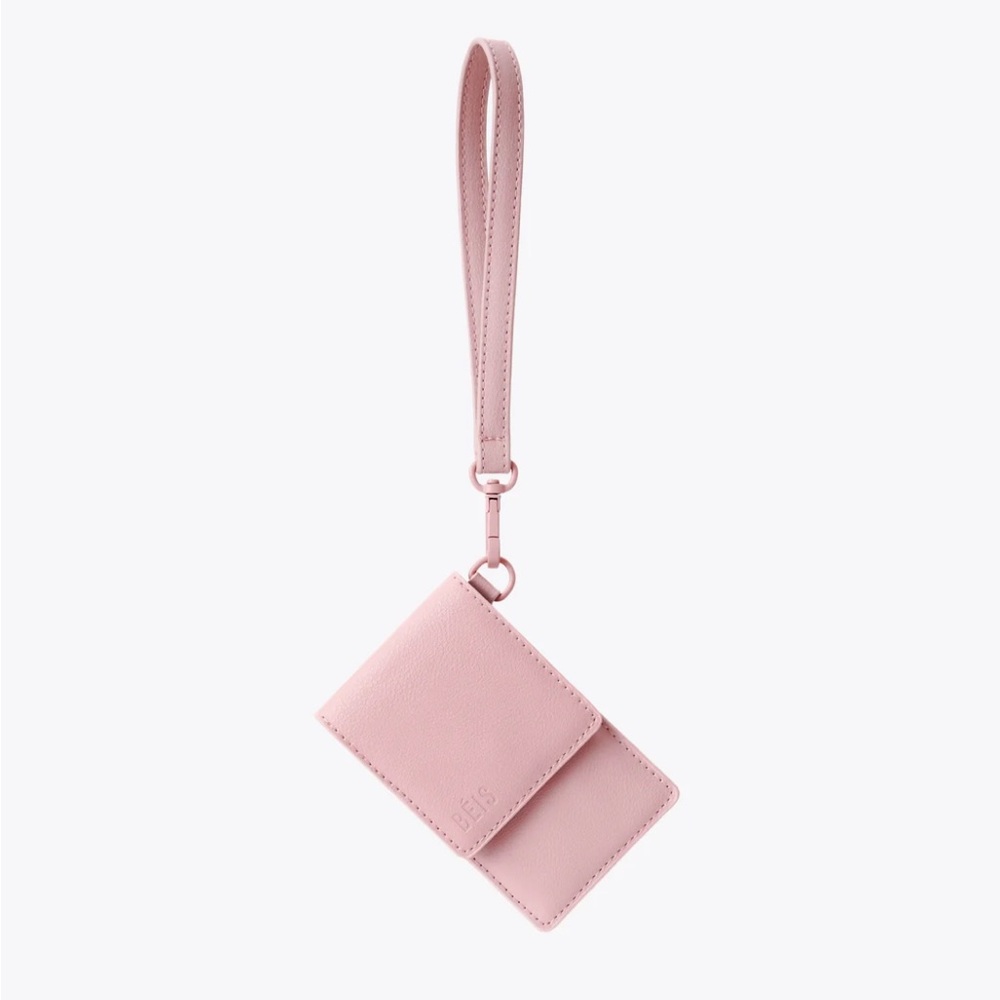 The ID wristlet in atlas pink